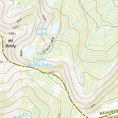 United States Geological Survey Mount Edith, MT (2020, 24000-Scale) digital map