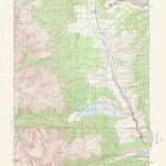 United States Geological Survey Mount Elbert, CO (1935, 62500-Scale) digital map
