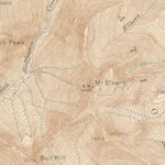 United States Geological Survey Mount Elbert, CO (1938, 62500-Scale) digital map