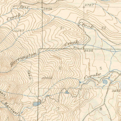 United States Geological Survey Mount Elbert, CO (1939, 62500-Scale) digital map