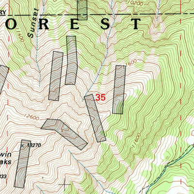 United States Geological Survey Mount Elbert, CO (1994, 24000-Scale) digital map