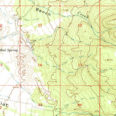 United States Geological Survey Mount Ellen, UT (1962, 62500-Scale) digital map