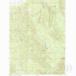 United States Geological Survey Mount Ellis, MT (1987, 24000-Scale) digital map