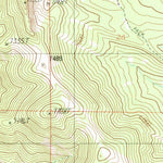 United States Geological Survey Mount Ellis, MT (1987, 24000-Scale) digital map