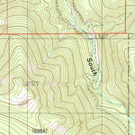 United States Geological Survey Mount Ellis, MT (1987, 24000-Scale) digital map