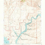 United States Geological Survey Mount Ellsworth, UT (1953, 62500-Scale) digital map