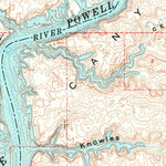 United States Geological Survey Mount Ellsworth, UT (1953, 62500-Scale) digital map