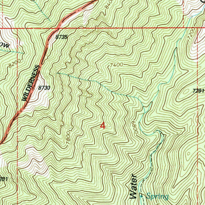 United States Geological Survey Mount Elmer, UT (1998, 24000-Scale) digital map