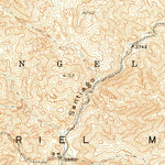 United States Geological Survey Mount Emma, CA (1940, 24000-Scale) digital map