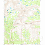United States Geological Survey Mount Emmons, UT (1965, 24000-Scale) digital map