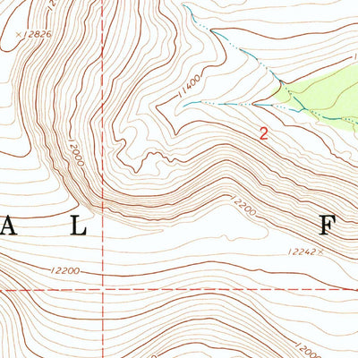 United States Geological Survey Mount Emmons, UT (1965, 24000-Scale) digital map