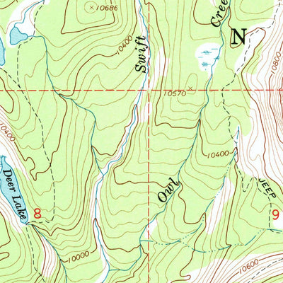 United States Geological Survey Mount Emmons, UT (1965, 24000-Scale) digital map