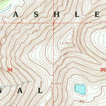 United States Geological Survey Mount Emmons, UT (1996, 24000-Scale) digital map