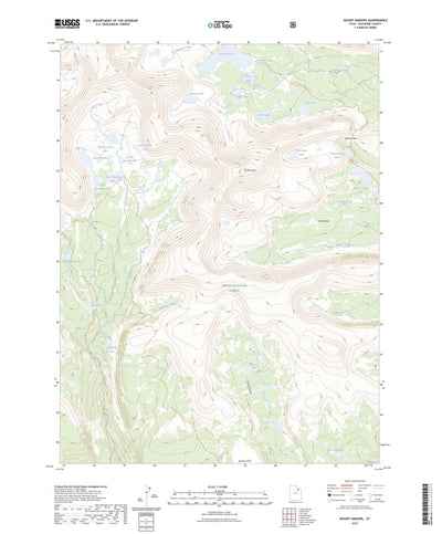 United States Geological Survey Mount Emmons, UT (2023, 24000-Scale) digital map