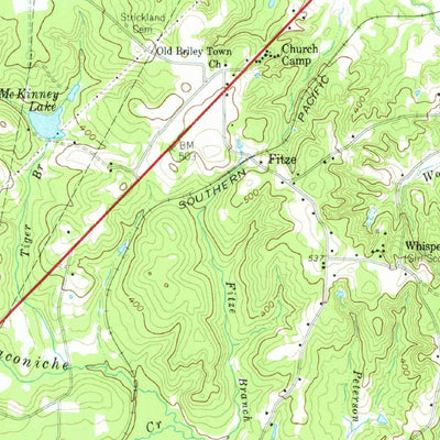 United States Geological Survey Mount Enterprise, TX (1960, 62500-Scale) digital map