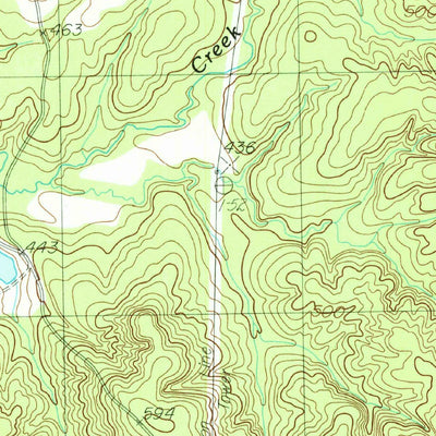 United States Geological Survey Mount Enterprise, TX (1984, 24000-Scale) digital map