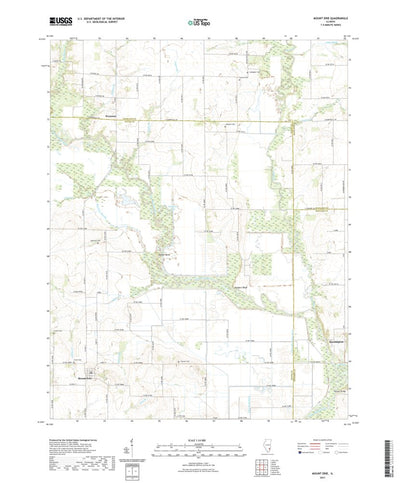 United States Geological Survey Mount Erie, IL (2021, 24000-Scale) digital map