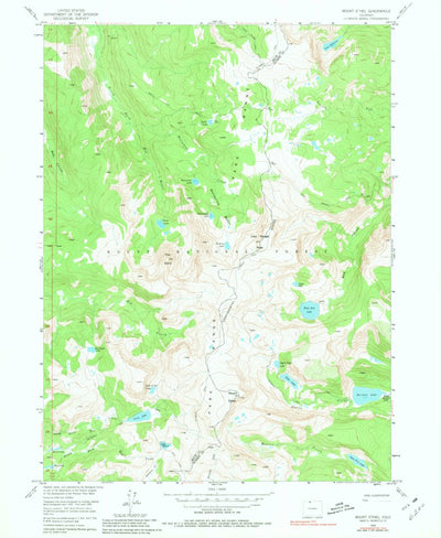 United States Geological Survey Mount Ethel, CO (1955, 24000-Scale) digital map