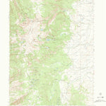 United States Geological Survey Mount Ethel, CO (1955, 62500-Scale) digital map