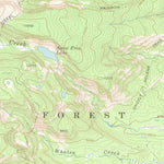 United States Geological Survey Mount Ethel, CO (1955, 62500-Scale) digital map