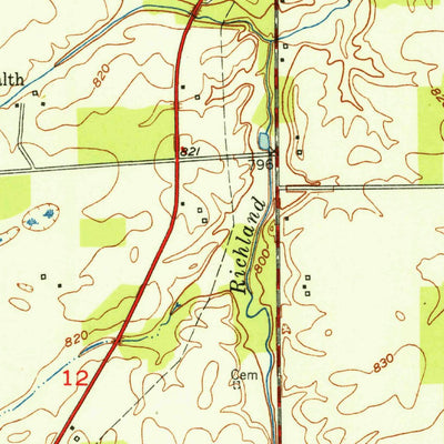 United States Geological Survey Mount Etna, IN (1951, 24000-Scale) digital map