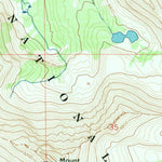 United States Geological Survey Mount Evans, MT (1971, 24000-Scale) digital map