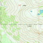 United States Geological Survey Mount Evans, MT (1971, 24000-Scale) digital map