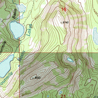 United States Geological Survey Mount Evans, MT (1996, 24000-Scale) digital map
