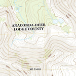 United States Geological Survey Mount Evans, MT (2020, 24000-Scale) digital map