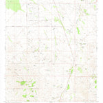 United States Geological Survey Mount Fagan, AZ (1981, 24000-Scale) digital map