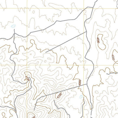 United States Geological Survey Mount Fagan, AZ (2018, 24000-Scale) digital map
