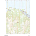 United States Geological Survey Mount Fairweather A-1 NE, AK (2021, 25000-Scale) digital map