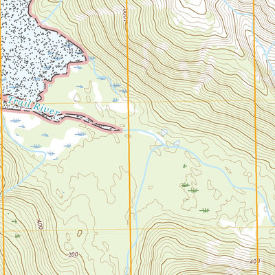 United States Geological Survey Mount Fairweather A-1 SE, AK (2021, 25000-Scale) digital map