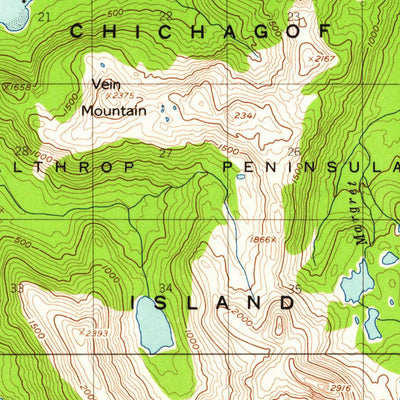 United States Geological Survey Mount Fairweather A-2, AK (1948, 63360-Scale) digital map