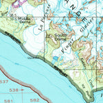United States Geological Survey Mount Fairweather, AK (1961, 250000-Scale) digital map