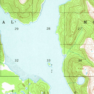 United States Geological Survey Mount Fairweather B-2, AK (1948, 63360-Scale) digital map