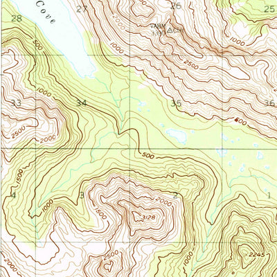 United States Geological Survey Mount Fairweather C-1, AK (1948, 63360-Scale) digital map