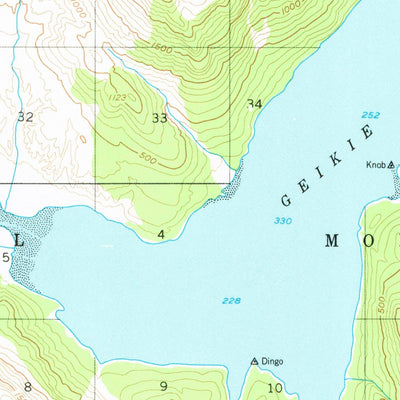 United States Geological Survey Mount Fairweather C-2, AK (1948, 63360-Scale) digital map