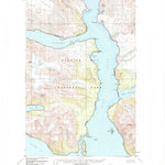 United States Geological Survey Mount Fairweather D-1, AK (1948, 63360-Scale) digital map