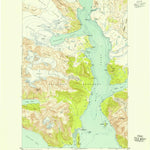 United States Geological Survey Mount Fairweather D-1, AK (1954, 63360-Scale) digital map