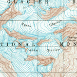 United States Geological Survey Mount Fairweather D-4, AK (1961, 63360-Scale) digital map