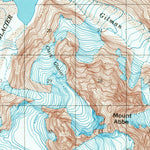 United States Geological Survey Mount Fairweather D-4, AK (1961, 63360-Scale) digital map