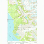 United States Geological Survey Mount Fairweather D-6, AK (1961, 63360-Scale) digital map