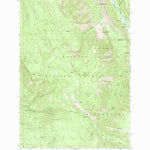 United States Geological Survey Mount Fanny, OR (1965, 24000-Scale) digital map
