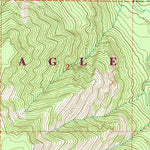 United States Geological Survey Mount Fanny, OR (1965, 24000-Scale) digital map