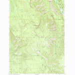 United States Geological Survey Mount Fanny, OR (1993, 24000-Scale) digital map