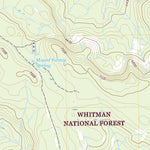 United States Geological Survey Mount Fanny, OR (2020, 24000-Scale) digital map