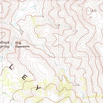 United States Geological Survey Mount Ferguson, NV (1979, 24000-Scale) digital map