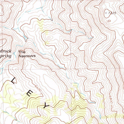 United States Geological Survey Mount Ferguson, NV (1979, 24000-Scale) digital map