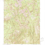 United States Geological Survey Mount Fillmore, CA (1951, 24000-Scale) digital map